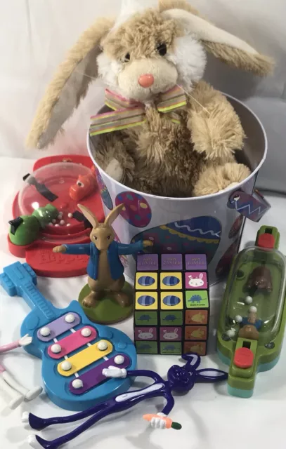 Easter Toy Basket Fillers Lot Toys Plush Figures