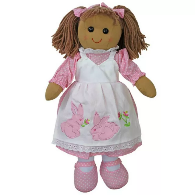 Personalised Rag Doll Christening Holy Communion Dedication Naming Baptism Gift 3