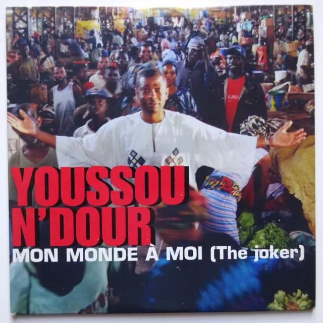 Youssou N'dour : Mon Monde A Moi (The Joker) - [ Cd Single Promo ]