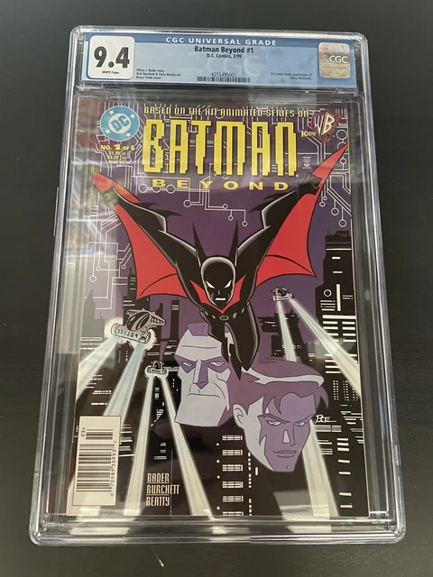 Batman Beyond #1 CGC 9.4 1999 Rare Newsstand | 1st Appearance of Terry McGinnis