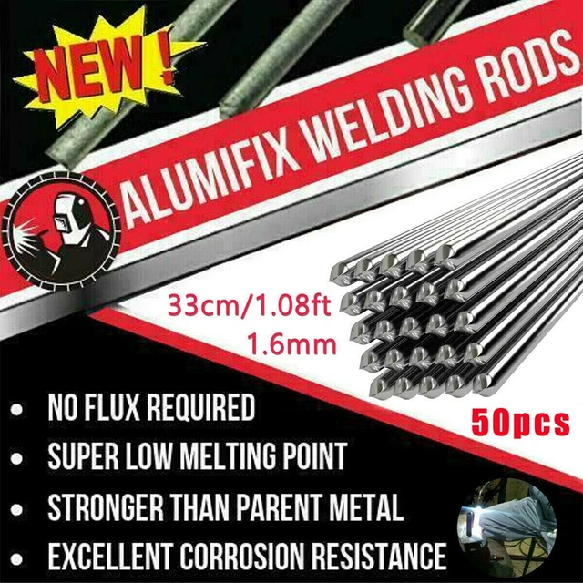 50x 33cm Solution Welding Flux-Cored Rods Low Temperature Aluminum Wire Brazing
