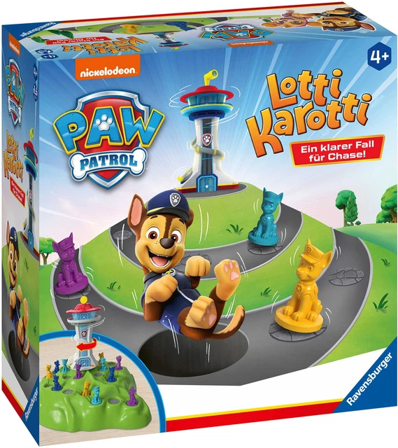 Ravensburger Kinderspiel Wettlaufspiel PAW Patrol Lotti Karotti 22372