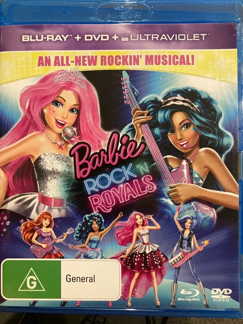 Barbie rock n royals dvd deals