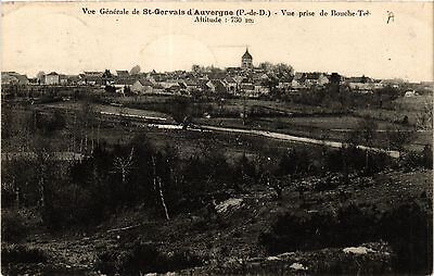 CPA vue générale St-GERVAIS-d'Auvergne vue prise de BOUCHE Tell (408193)