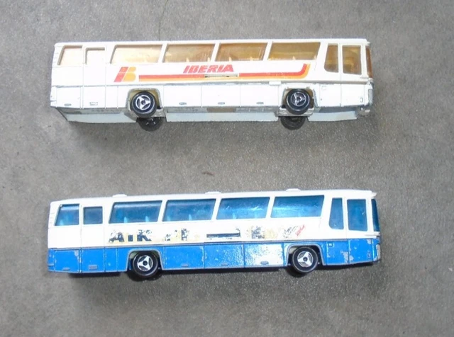Bus Majorette IBERIA N°373 - Modèle Réduit échelle 1:87 - Made In France - Occasion