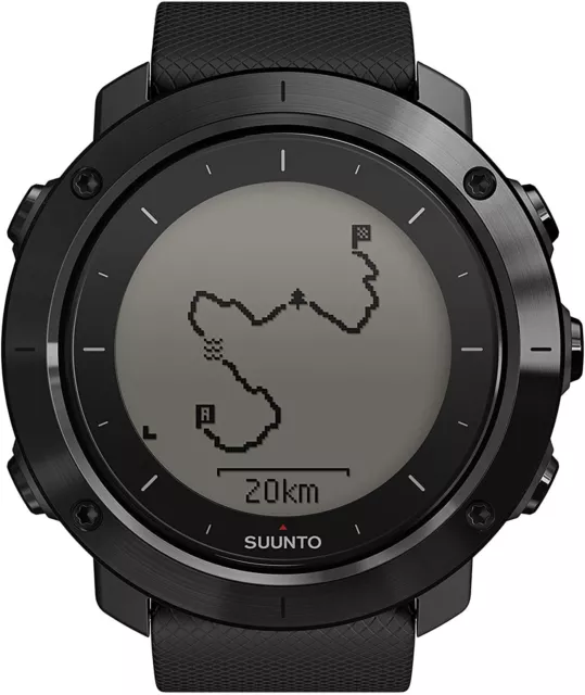 Suunto Traverse Sapphire Black GPS-Outdoor-Uhr