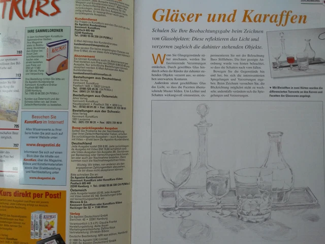 Ausgabe 32, Der Schritt-für-Schritt Kunstkurs, Malen und Zeichnen leicht gemacht