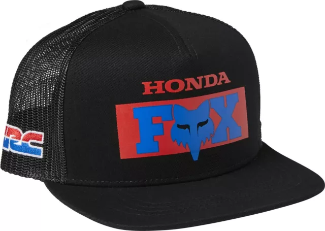 Fox Racing Honda Youth Snapback Hat Black/Blue