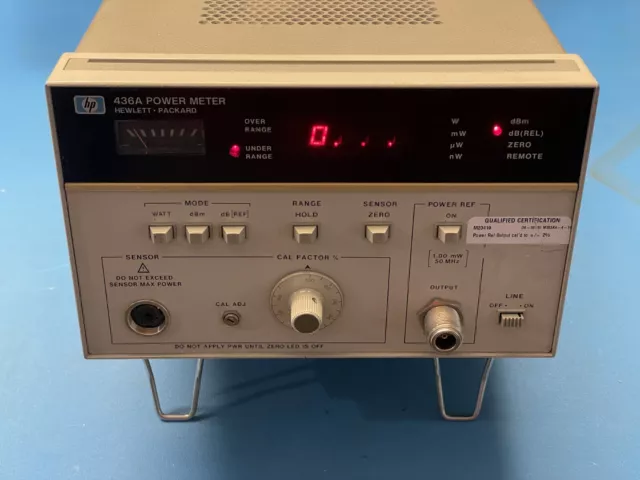 Hewlett Packard 436A RF Power Meter