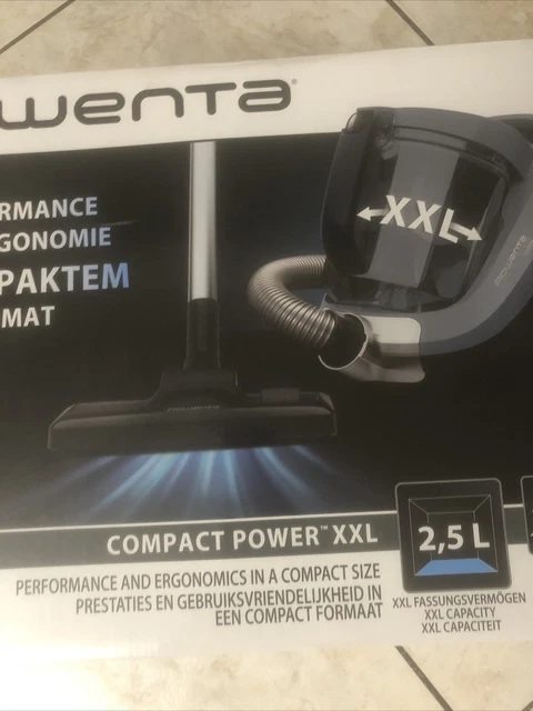 Aspirateur Sans Sac Rowenta Compact Power XXL - 2,5L | Haute Filtration Cyclonique