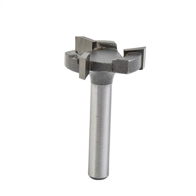 Kempston 1/4-Inch Shank T-Slot Router Bit - 1-1/4 Inch Cutting Diameter, 3/8 Inch Cut Length For Woodworking