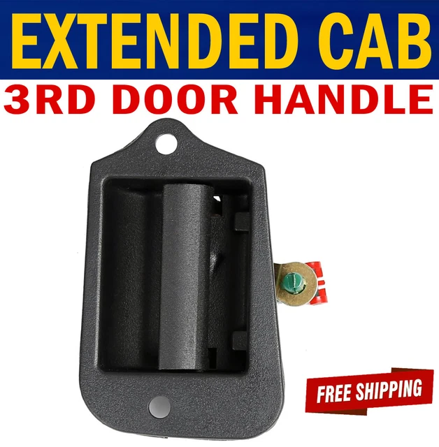 Extended Cab Third 3rd Door Metal Handle Latch for Chevy S-10 GMC S-15 Sonoma