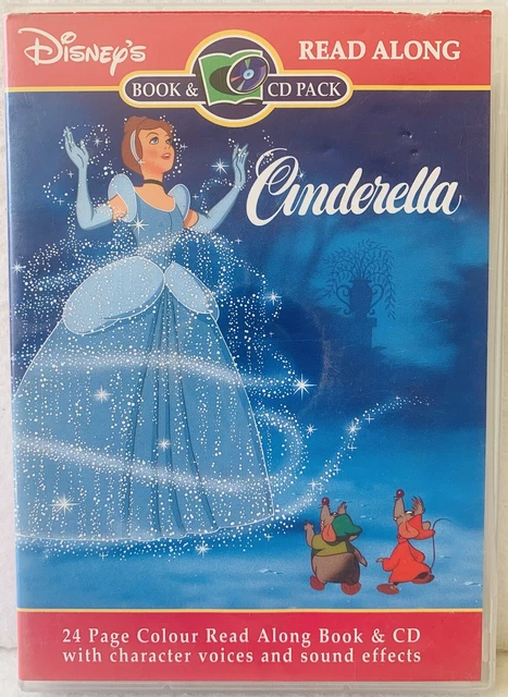 CINDERELLA DISNEY READ Along Book & CD Pack, Like New £12.03 - PicClick UK