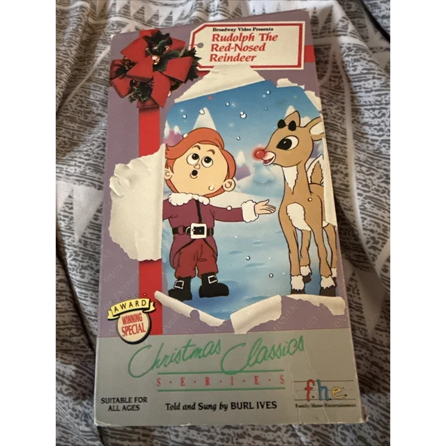 RUDOLPH THE RED Nosed Reindeer VHS Christmas Classics Series Children ...