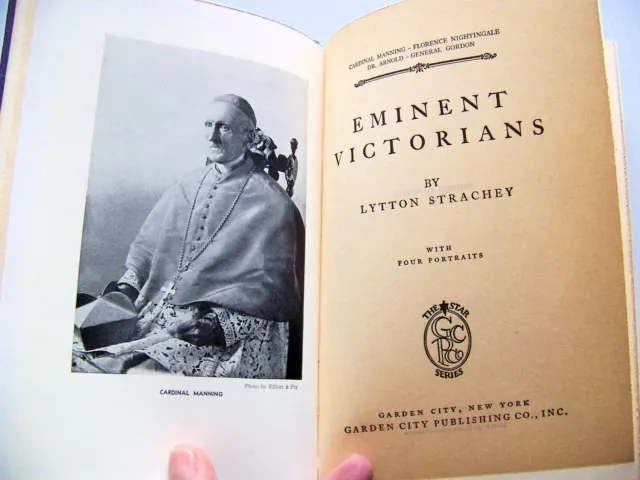 Edición c.1930 EMINENT VICTORIANS: GEN. GORDEN Y MÁS de STRACHEY con inscripción 3