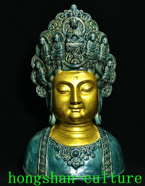 Statue Dorée Déesse Lakshmi Sur Lotus - Décoration Diwali, Culte Hindou - RK NAUTICAL INSTRUMENT - 7