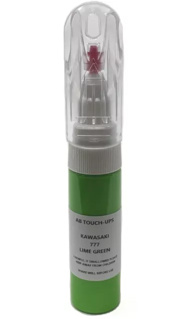 Kawasaki 777 Lime Green Touch Up Paint Pen Brush For Scratch Chip Repair Etc