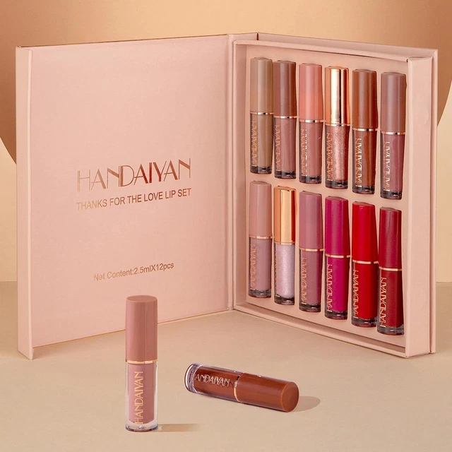 de maquillage Rouge à lèvres mat Glaçage à lèvres en velours Gloss à lèvres