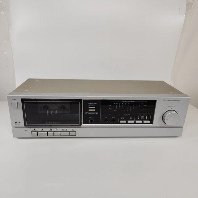 VINTAGE MCS SERIES 2245 Stereo Cassette Deck For Parts / Repair £25.