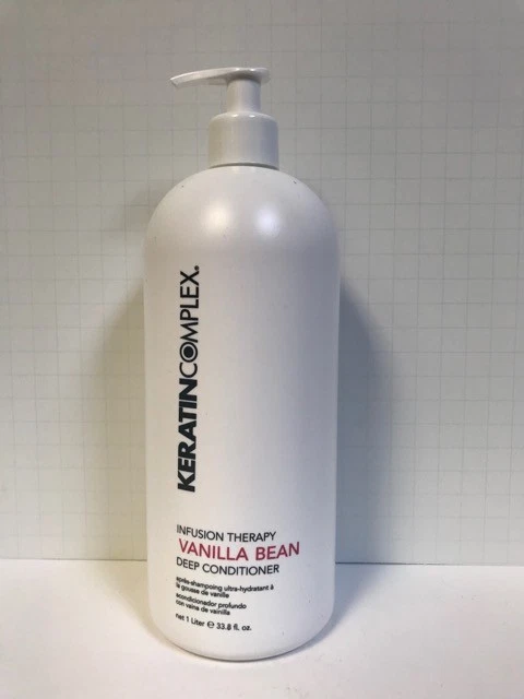 Keratin Complex Infusion Therapy Vanilla Bean Deep Conditioner - 33.8oz LITER