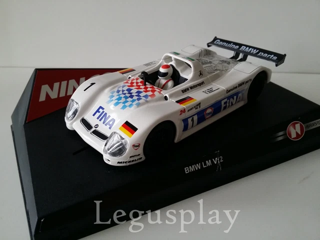 Voiture Slot Ninco 1/32 BMW V12 LM N°15 - Le Mans 2000 - Bscher/Lees/Gounon - Occasion