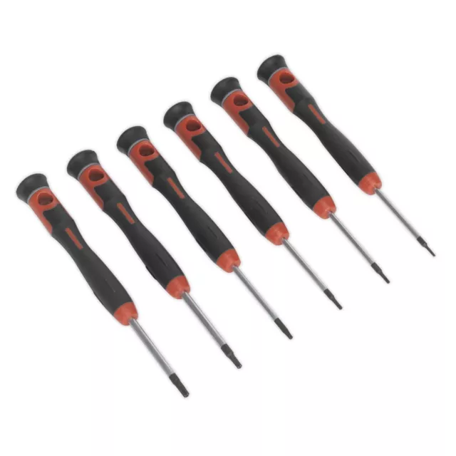 Sealey TRX-Star Microtip Precision Security Driver Set 6 Piece Precision Tool