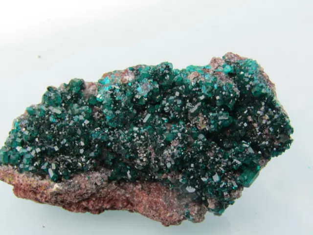 TOP Dioptas auf Calcit Tsumeb Mine Namibia