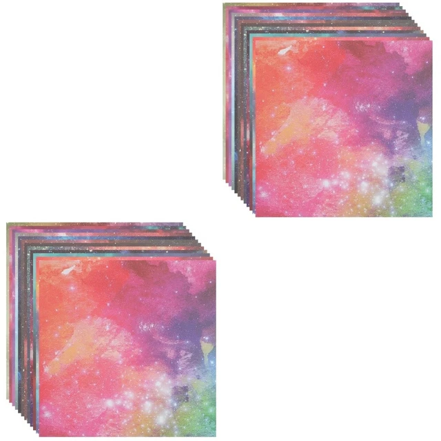 48 hojas de papel de álbum de recortes vintage papel decoupage hágalo usted mismo álbum de recortes juego de papel