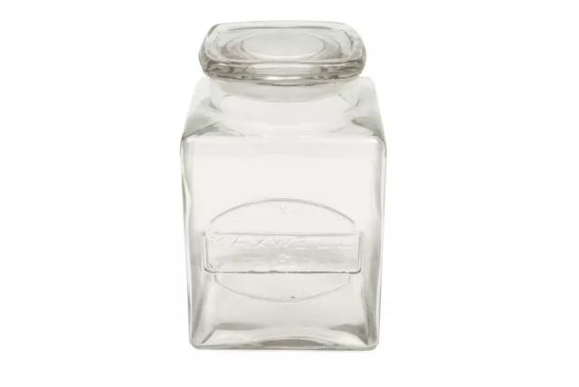 Maxwell & Williams Olde English 2.5L Glass Biscuit Jar Container w/ Lid Clear