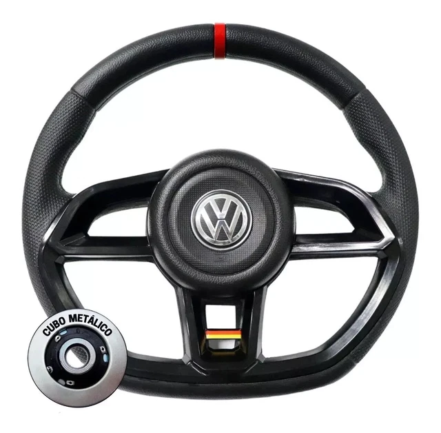 VW GOLF JETTA Mk2 Mk3 Mk4 Steering Wheel Black Mk7 Style 137.00 PicClick