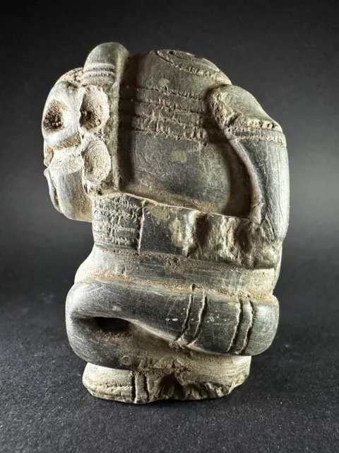 Ancient Pre Columbian Arawak Taino Carved Stone Idol - Exceptional Piece, Rare 2