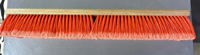 Carlisle 24 in. Flagged Fine Sweep Broom Head In Orange Model 4501424