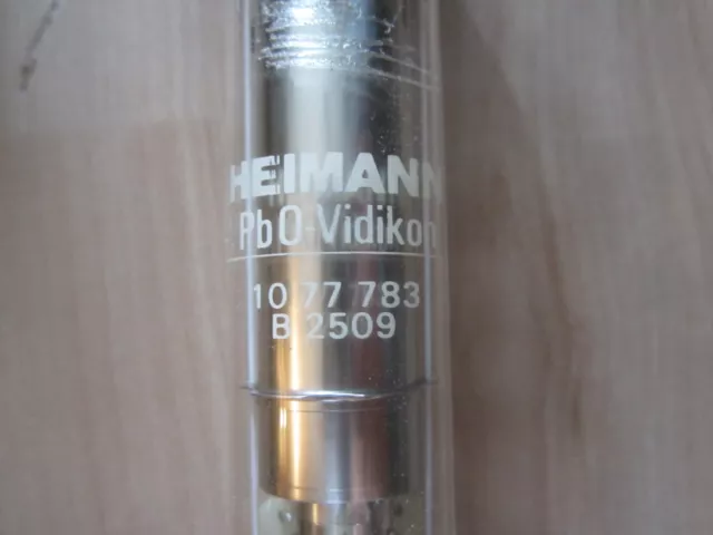 Seltene Heimann Heimann Rb0 Vidikon Videoaufnahmeröhre Resistron B 2509