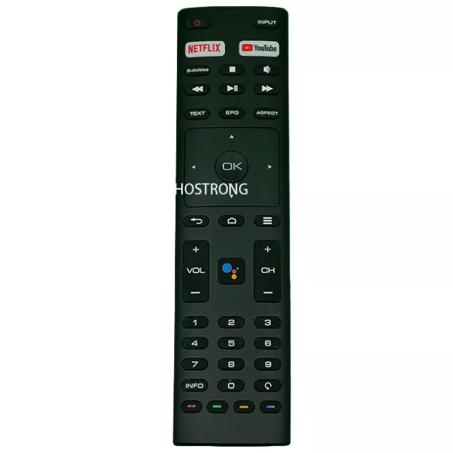 Without Voice Bluetooth Remote Control For KIVI 32H710KB Smart LED Android TV