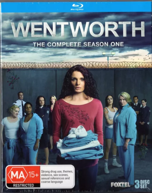 Wentworth : Season 1 (Blu-ray, 2013, 3-Disc Set) Region B