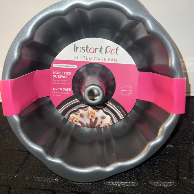 INSTANT POT OFFICIAL Fluted Cake Pan, 7Inch, Gray 19.87 PicClick