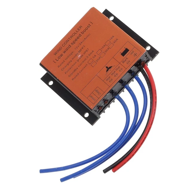 Contrôleur de charge fiable 800 W éolienne MPPT pour systèmes 12V/24V