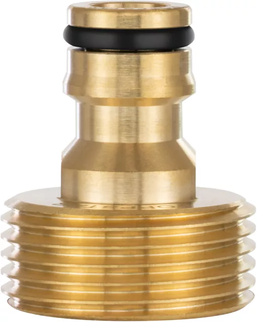 Poppstar Adaptateur d’eau avec Filetage Extérieur 1 pouce et Raccord Rapide