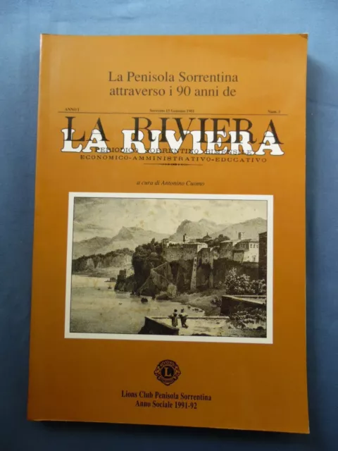 La Penisola Sorrentina Attraverso I 90 Anni De "La Rivista" Periodico Sorrentino