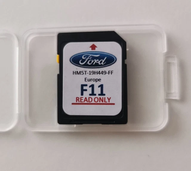 Nuova Scheda Sd Navigazione Ford F11 Sync2 Mappa Navigabile Sat Nav Uk & Europa Aggiornamento 2023