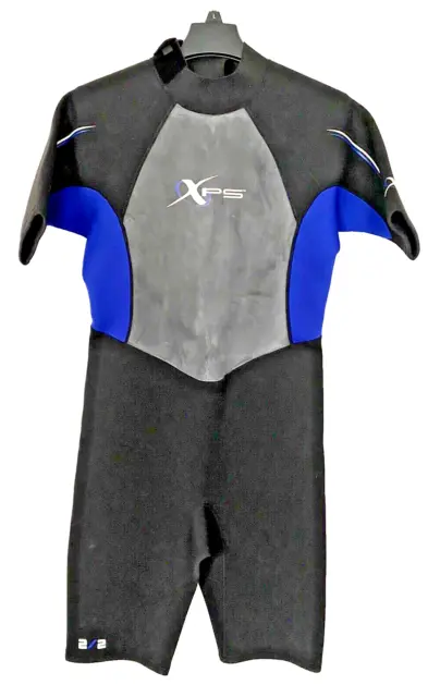 Women's Black Blue & Gray XPS Neoprene Wetsuit - Size XL