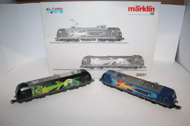 Märklin  Art: 36837 Doppelpackung "Superman",E+Diesellok ,Spur HO, OKT, DIGITAL