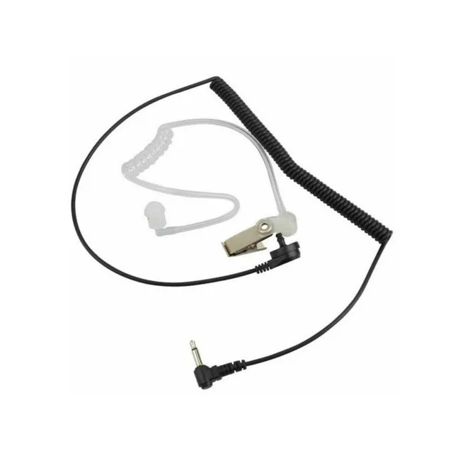 1 PCS Only Listen 3.5mm Acoustic Tube Earpiece Headset for Motorola Speaker Mic