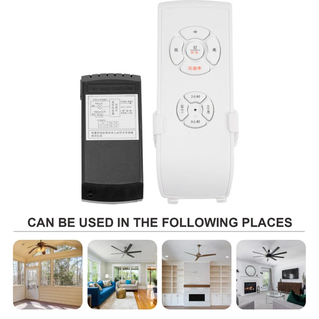 Timing Deckenventilator-Fernbedienung Universal-Deckenventilator-Fernbedienung