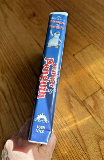 THE ADVENTURES OF Scamper The Penguin VHS clamshell 1992 90s Cartoon £ ...
