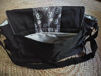 Amy Coe Peace Sign Diaper hippy Baby Bag 7