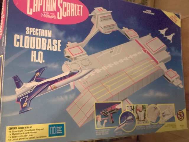 A BOXED AND UNUSED CAPTAIN SCARLET SPECTRUM CLOUD BASE HQ NO VAT