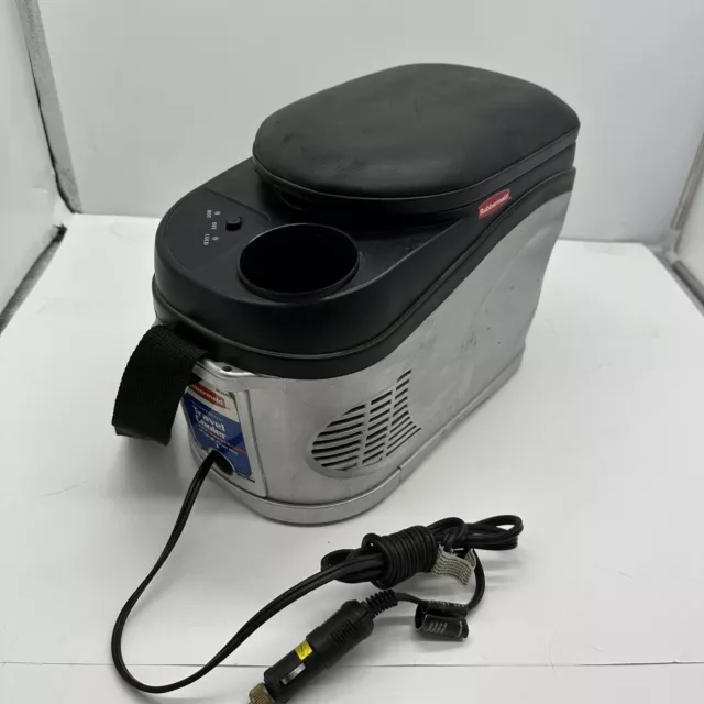 Rubbermaid Vector Portable Refrigerator Heat Console Cooler Travel Car RV Camper