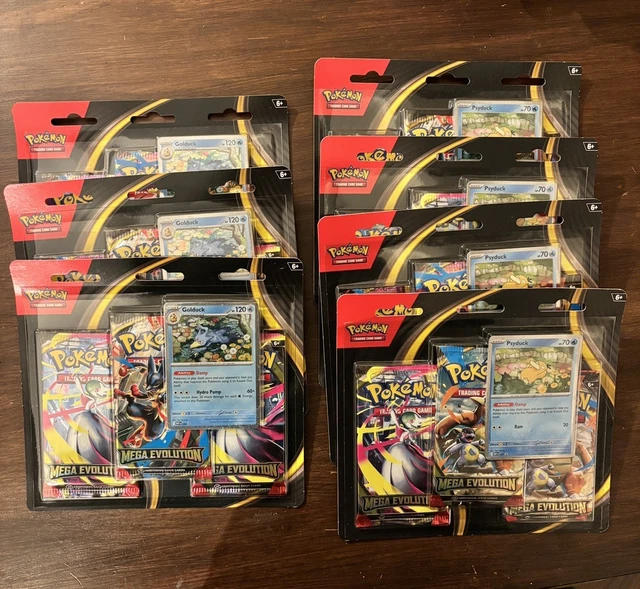 Pokémon TCG: Mega Evolution - 3-pack – UK