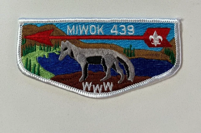 Boy Scout OA 439 Miwok Lodge Flap S32